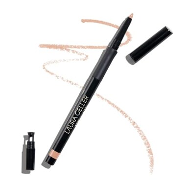 LAURA GELLER NEW YORK INKcredible Gel Eyeliner Beige to Beige Waterproof Smudgeproof Eyeliner Pencil Built in Sharpener