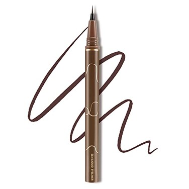 Boobeen Eyeliner Liquid Liner Black Eyeliner Pen Waterproof with Felt Tip Ink Liner Eye Liner Long Lasting Quick Drying