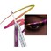 Charmacy Milano CHARMACY Multichrome Eyeliner Liquid Liner Metallic Glitter Shimmer Eyeliner Long Lasting High Pigmented with Waterproof Smudge Proof Formula UltraFine Tip PURPLE GOLD GREEN 903