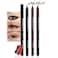 evpct 3Pcs Black Dark Brown Brown Gel Glitter Matte Metallic Eyeliner Pencils Set for Women Waterproof Smudge Proof lapiz de ojos delineador de ojos contra el agua Eye Liner Makeup 01 02 16