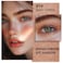 evpct Champagne Gold Glitter Eyeshadow Palette Single Nude Gold Pink Shimmer Sparkle Cream Eye Shadow Palette Brightener Makeup for Older Women High Pigment Long Lasting Monochrome Mini Eyeshadow