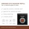 Honeybee Gardens Pressed Powder Eye Shadow Single REFILL Chateau Matte Maroon Brown LongWearing Creaseproof Mineral Color With Botanicals NO COMPACT OR APPLICATOR