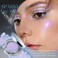 HOSAILY Chameleon Purple Blue Glitter Eyeshadow Multichrome Color Shifting Single Eyeshadow Holographic Sparkling Inner Corner Eye Highlighter Shimmer Eye Makeup Palette 03