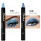 Kaely 2Pcs Bright Blue Eyeshadow Stick for Older Women Metallic Shimmer Glitter Cream Eye Shadow Pencil Crayon Light Blue Eyeliner Waterproof Halloween Makeup 1113
