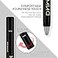 Kaely 2Pcs Bright Blue Eyeshadow Stick for Older Women Metallic Shimmer Glitter Cream Eye Shadow Pencil Crayon Light Blue Eyeliner Waterproof Halloween Makeup 1113