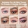 Kaely 6 Color Mini Pink Eyeshadow Palette Makeup Highly Pigmented Eye Shadow Palette Waterproof Natural Glitter Shimmer Eye Shadow Palette paleta de sombras de ojos Vegan Crueltyfree 08