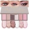 Kaely 6 Color Mini Pink Eyeshadow Palette Makeup Highly Pigmented Eye Shadow Palette Waterproof Natural Glitter Shimmer Eye Shadow Palette paleta de sombras de ojos Vegan Crueltyfree 08
