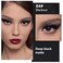 Kaely Pressed Single Eyeshadow Makeup Deep Black Matte Highly Pigmented Monochrome Eye Shadow Palette Waterproof Neutral Powder Mini Eyeshadow sombras para ojos Lightweight Blendable 04