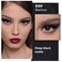 Kaely Pressed Single Eyeshadow Makeup Deep Black Matte Highly Pigmented Monochrome Eye Shadow Palette Waterproof Neutral Powder Mini Eyeshadow sombras para ojos Lightweight Blendable 04