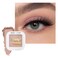 Kaely Pressed Single Eyeshadow Makeup Little Beige Dress Matte Highly Pigmented Monochrome Eye Shadow Palette Waterproof Neutral Powder Mini Eyeshadow sombras para ojos Lightweight Blendable 19