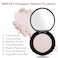 MEICOLY Champagne Shimmer Eyeshadow with MirrorShimmer Sparkly Eye Shadow PalettePressed Powder Single Eyeshadow for Women and GirlsEye Makeup Eyelid ColorHigh PigmentLong WearingWaterproof
