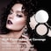 MEICOLY Champagne Shimmer Eyeshadow with MirrorShimmer Sparkly Eye Shadow PalettePressed Powder Single Eyeshadow for Women and GirlsEye Makeup Eyelid ColorHigh PigmentLong WearingWaterproof