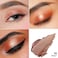 Oulac Warm Peach Glitter Cream Eyeshadow also as Highlighter Large Capacity with Moisturizing Smooth Formula Highly Pigmented Shimmer Eye MakeupWaterproof6g 08
