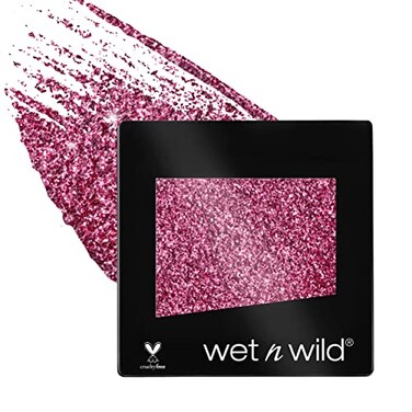 wet n wild Color Icon Eyeshadow Glitter UltraPigmented Vitamin E Infused for a SilkySmooth Moisturizing Application CrueltyFree Vegan Groupie