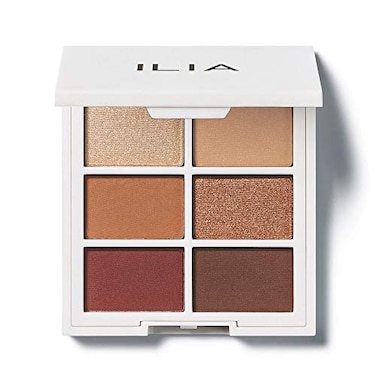 ILIA The Necessary Eyeshadow Palette TalcFree Matte Satin Metallic Highly Pigemented Blendable Finishes CrueltyFree Vegan Warm Nude 6 x 005 oz 15 g