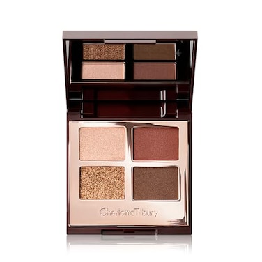 Charlotte Tilbury Luxury Palette Eyeshadow Shimmer Metallic Satin Matte Eyeshadow Quad with a Rich Powder Formula Includes 4 Complementary Shades The Bella Sofia