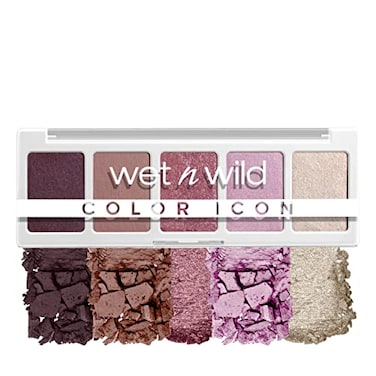 wet n wild Color Icon Eyeshadow Makeup 5 Pan Palette Matte Shimmer Metallic Long Wearing Rich Buttery Pigment Cruelty Free Petalette