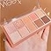 Go Ho 10 Colors Eyeshadow PaletteMatteGlitterShimmer Eyeshadow Korean MakeupLong Lasting Blendable ShadesNaturingLookingWaterproof Cool Eye Shadow Makeup Palette01