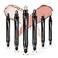 LUXAZA 6PCS Eyeshadow Stick Makeup Sets ShimmerEye Brightener StickLong Lasting Matte and Metallic Eyeshadow Pencil Crayon A07Blue Grey