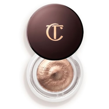 Charlotte Tilbury Eyes to Mesmerize Cream Eyeshadow LongLasting Single Eyeshadow WaterInfused Metallic Formula with Vitamin E for CreaseResistant Wear Champagne Jean