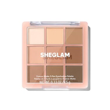 SHEGLAM Eyeshadow Palette 9Color Ultrapigmented Shimmer Matte Shades Vegan CrueltyfreeForever Matte
