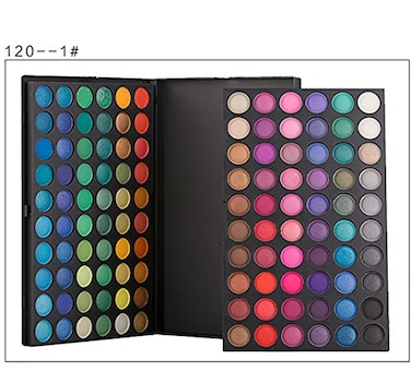 DISAAR Beauty 120 Color Pro 5 Kind Fashion Eyeshadow Palette Shimmer Eye Shadow Makeup Set 12001
