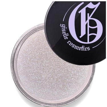 Giselle Cosmetics White Sapphire Loose Mineral Eyeshadow Organic TalcFree Sparkly Eyeshadow Palette Iridescent Shimmer Cream Metallic Options Pink Glitter Make Up Eye Shadow