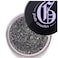 Giselle Cosmetics Diamond Coal Eye Shadow Organic Mineral Loose Glitter Powder NonToxic TalcFree Shimmer Eye Shadow Palette Makeup Black Silver Duochrome Pigment for Sparkly Eye Makeup