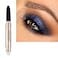 Wismee Blue Eye Shadow Stick Makeup Eye Brightener Cream Eye Shadow Pencil Shimmer Eyeshadow Stick for Eye Makeup Cosmetics Christmas Birthday Gift for Women Midnight Blue Shimmer