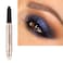 Wismee Blue Eye Shadow Stick Makeup Eye Brightener Cream Eye Shadow Pencil Shimmer Eyeshadow Stick for Eye Makeup Cosmetics Christmas Birthday Gift for Women Midnight Blue Shimmer