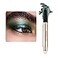 LOKFAR EyeShadow Stick Makeup Cosmetics Eye Brightener Rotatable Cream Eye Shadow Pencil Glitter Shimmer Eyeshadow Stick with Sponge Smudger for Eye Makeup 11 Green Shimmer
