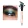 LOKFAR EyeShadow Stick Makeup Cosmetics Eye Brightener Rotatable Cream Eye Shadow Pencil Glitter Shimmer Eyeshadow Stick with Sponge Smudger for Eye Makeup 11 Green Shimmer