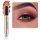 Enfuntins Cream Eyeshadow Stick LongLasting CreaseProof Eyeshadow with Builtin Smudger Eye Shadow 4 Taupe Shimmer