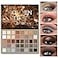 UCANBE Nude Eyeshadow Makeup Palette 40 Color Matte Shimmer Glitter Eye Shadow Neutral Black Dark Grey Smoky Make Up Pallet Highly Pigmented Long Lasting Waterproof