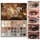 UCANBE Nude Eyeshadow Makeup Palette 40 Color Matte Shimmer Glitter Eye Shadow Neutral Black Dark Grey Smoky Make Up Pallet Highly Pigmented Long Lasting Waterproof