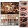 UCANBE Nude Eyeshadow Makeup Palette 40 Color Matte Shimmer Glitter Eye Shadow Neutral Black Dark Grey Smoky Make Up Pallet Highly Pigmented Long Lasting Waterproof