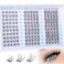zanlufly Clear Band Lash Clusters Natural Lash Extensions Wispy Cluster Eyelash Extensions 1014mm C Curly Eyelash Clusters DIY Individual lashes 150PCS Cluster Lashes by