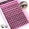ALICE Natural Cluster Eyelash Extensions Lash Clusters DIY Lash Extensions Wispy Eyelash Clusters Individual Lashes 154pcs