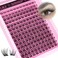 ALICE Natural Cluster Eyelash Extensions Lash Clusters DIY Lash Extensions Wispy Eyelash Clusters Individual Lashes 154pcs