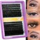 Himirell Lash Cluster 280 Pcs DIY Lash Clusters Extensions 80D60D Soft Wispy D Curl Eyelash Clusters for Home Makeup 918 mm Waterproof Cluster Eyelash Extensions