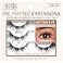 Ardell PreMapped Eyelash Extensions False Lashes Kitten Eye Reusable Segmented Lash Strips NaturalLooking Lash Extensions 3 Pack