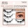 Ardell PreMapped Eyelash Extensions False Lashes Kitten Eye Reusable Segmented Lash Strips NaturalLooking Lash Extensions 3 Pack