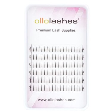 OLLOLASHES Bottom Lashes Bottom Lash Clusters Lash Clusters With Bottom Lashes DIY Bottom Lashes Multiple Styles Lightweight Natural Look Easy Application Long Wear J007 57mm