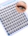 Newcally Natural Lash Clusters Eyelash Extensions Ccurly Short Individual Lashes 1014mm Wispy DIY Lash Extension Eyelash Clusters by