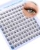 Newcally Natural Lash Clusters Eyelash Extensions Ccurly Short Individual Lashes 1014mm Wispy DIY Lash Extension Eyelash Clusters by