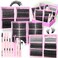 YIDUO 6 Box Mix Lashes Clusters Kit Gift Packs 1686Pcs with 2X BondSeal Volume MegaBottom Soft Extension False Eyelash Wispy Natural DIY Individual Clusters Lash Kit for Beginners Bulk Pack