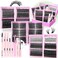 YIDUO 6 Box Mix Lashes Clusters Kit Gift Packs 1686Pcs with 2X BondSeal Volume MegaBottom Soft Extension False Eyelash Wispy Natural DIY Individual Clusters Lash Kit for Beginners Bulk Pack