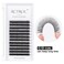 ACTROL YY Lashes Extension Professional Grade Black 005mm C Curl 8mm Volume Individual YY Eyelashes Extension Y Shaped Soft Eyelashes Thin Root Easy Fan Making for Lash Artists