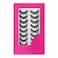 beautykaisen 8Pair 3D False Eyelashes Fluffy Natural Look PACK Volume Fluffy Natural Faux Mink Lashes3D999 DRAK PINK
