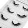 DYSILK Mink Lashes False Eyelashes Lash Extension Strip Eyelashes 5 Pairs 6D Lashes Fox Eye Mink Eyelashes False Lashes Reusable Fake Eyelashes Mink Wispy Lashes Natural Look Winged 7mm17mm